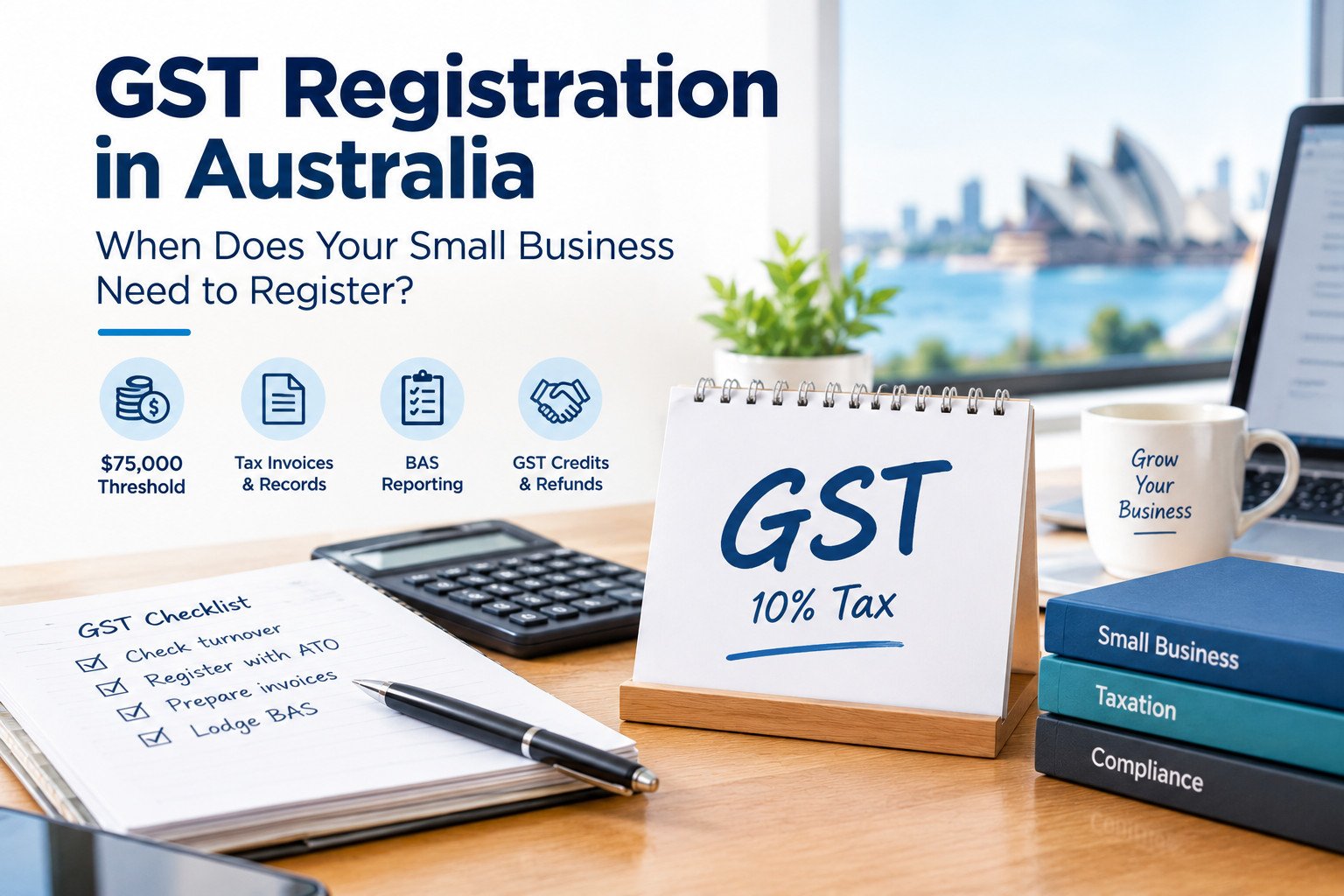 GST Registration in Australia: When Does Your Small Business Need to Register?